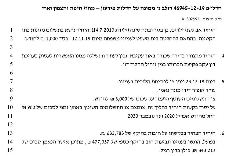 מאיר דולב לדברי השופטת אילת הוך טל הלשכה הפקיעה חברותו בגלל הפשטר