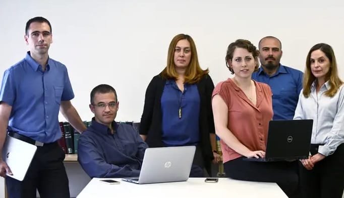 פושעי הסייבר של הפרקליטות מימין אפרת פאר־גרונדלנד איתי גוהר סתיו גרוסמן־גלמן יעלה הראל חיים ויסמונסקי ויוני חדד