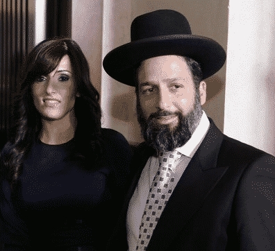 בתיה זרקי ובעלה אבי זרקי שנתיים לפני פרוץ הגירושין ב 2011