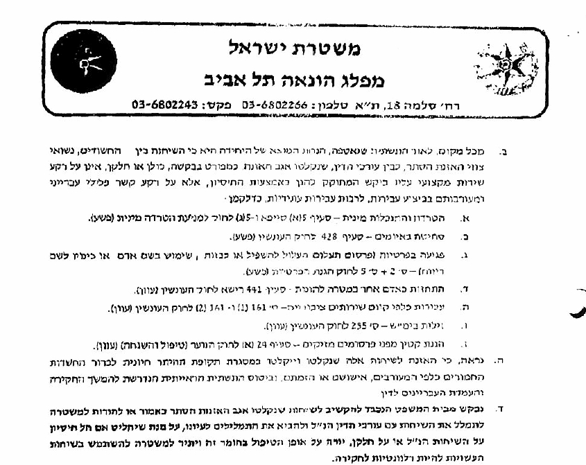 השקרים של דוד מישקין להאזנה לשיחות עוד-לקוח