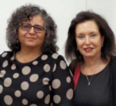 ענת סבידור עם המחבלת אהובת נפשה אעידא תומא סלימאן