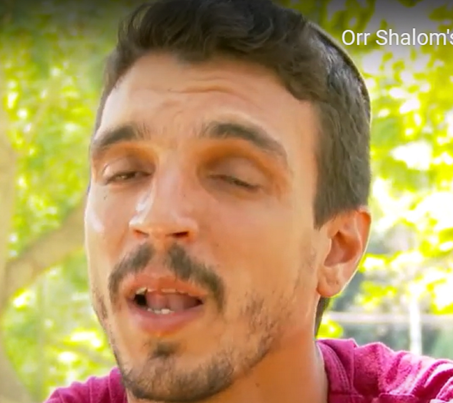 יוחנן רוט צפריר מדריך במחנה אור של אור שלום לילדים חטופים מהוריהם