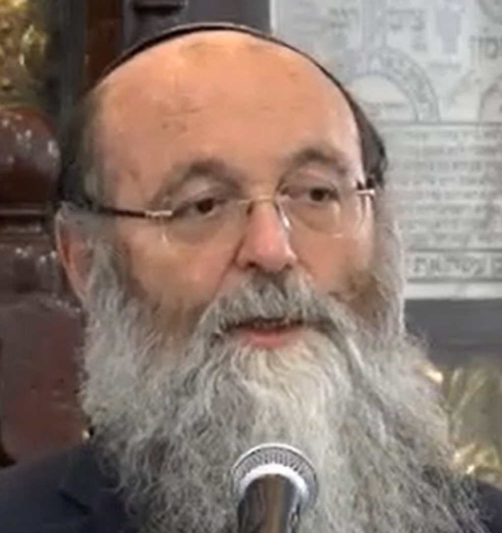 הרבי מנחם בורשטין ישיבת מצפה יריחו צריכה להיות נקיה מהומואים