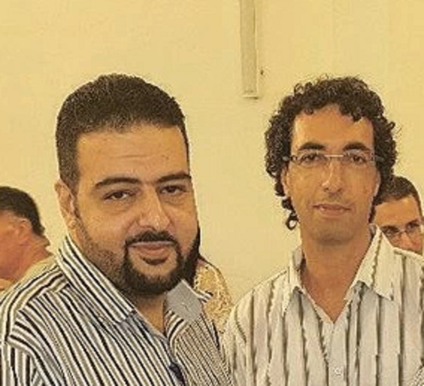 יוסי חכם וחברו הטוב רג'א זעאטרה ב 2018