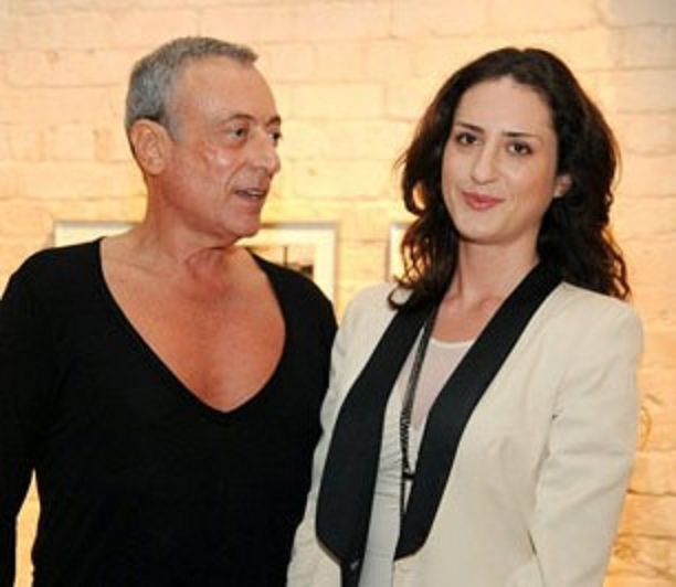 רוני פורר הגרוש של גלית פלתק עם ביתו אלינורה ב 2010