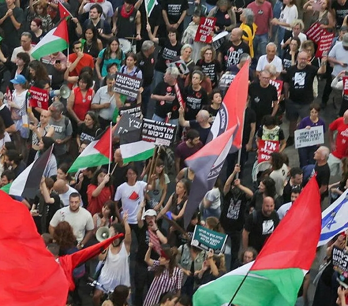 ההפגנות של שקמה ברסלר כדי לא להיות שפחות של גלעד נקים מדינת נוחבה