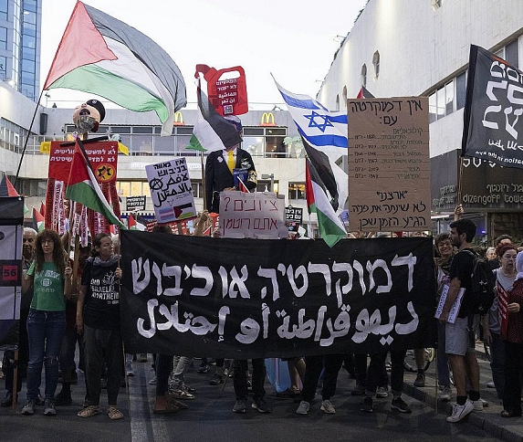 הפגנה שארגנה שקמה ברסלר 3 חודשים לפני חרבות ברזל 6-6-2023