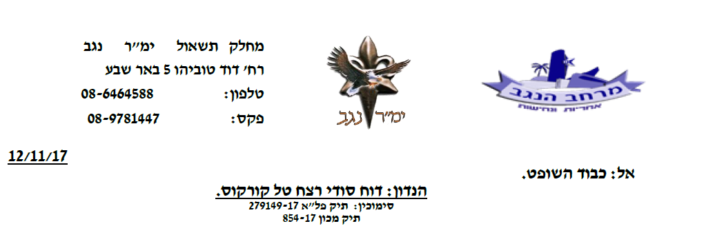 דוח סודי רצח טל קורקוס