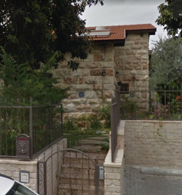 תמונת הבית של הדס קליין בגוגל סטריט וייו שהיא כועסת שפורסם